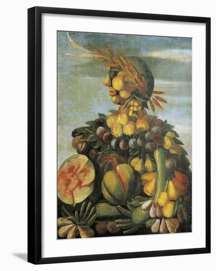 Italy, Florence, the Summer, Fruit-null-Framed Giclee Print