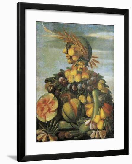 Italy, Florence, the Summer, Fruit-null-Framed Giclee Print