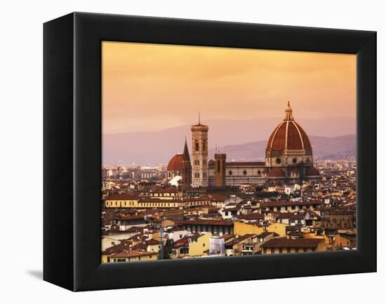 Italy, Florence, Tuscany, Western Europe, 'Duomo' Designed by Famed Italian Architect Brunelleschi,-Ken Scicluna-Framed Premier Image Canvas