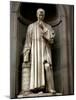 Italy, Florence, Western Europe, Statue of Niccolo Machiavelli Mostly known for Writing 'The Prince-Ken Scicluna-Mounted Photographic Print