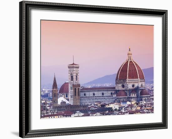 Italy, Florence, Western Europe, the 'Duomo' of Which the Cupola Is Designed by Famed Italian Archi-Ken Scicluna-Framed Photographic Print