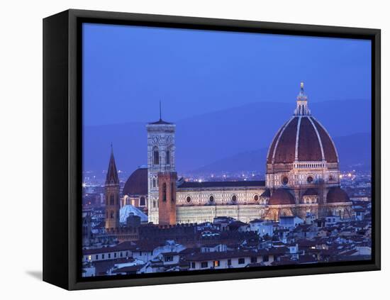 Italy, Florence, Western Europe, the 'Duomo' of Which the Cupola Is Designed by Famed Italian Archi-Ken Scicluna-Framed Premier Image Canvas