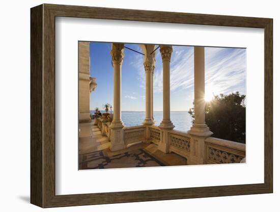 Italy, Friuli Venezia Giulia , Miramare Castle-Andrea Pavan-Framed Photographic Print