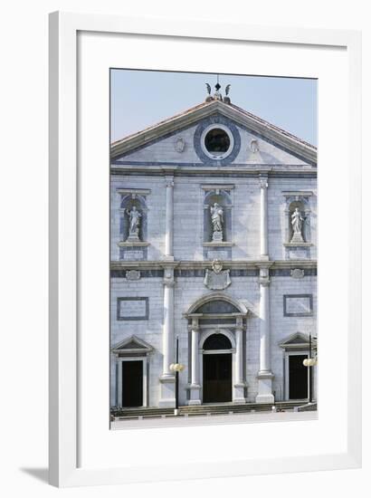 Italy, Friuli-Venezia Giulia, Palmanova, Facade of Cathedral of Palmanova-null-Framed Giclee Print