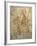 Italy, Friuli Venezia Giulia Region, Aquileia, Cathedral, Crypt, Fresco with Knight-null-Framed Giclee Print