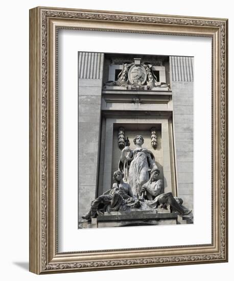 Italy, Friuli-Venezia Giulia, Udine, Decorative Detail from Aronco Palace-null-Framed Giclee Print