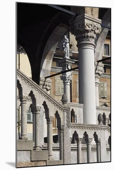 Italy, Friuli-Venezia Giulia, Udine, View of Loggia Del Lionello-null-Mounted Giclee Print