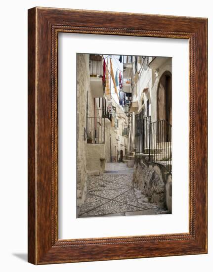 Italy, Italia. Apulia, Puglia, Foggia district. Gargano, Vieste.-Francesco Iacobelli-Framed Photographic Print