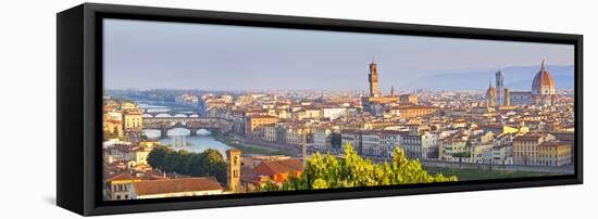 Italy, Italia. Tuscany, Toscana. Firenze District. Florence, Firenze. Duomo Santa Maria Del Fiore-Francesco Iacobelli-Framed Premier Image Canvas