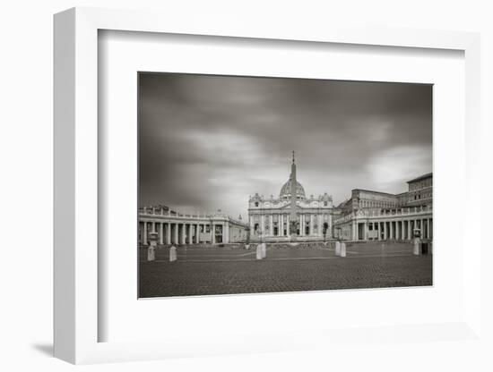 Italy, Lazio, Rome, St. Peters Square, St. Peter's Basilica-Jane Sweeney-Framed Photographic Print