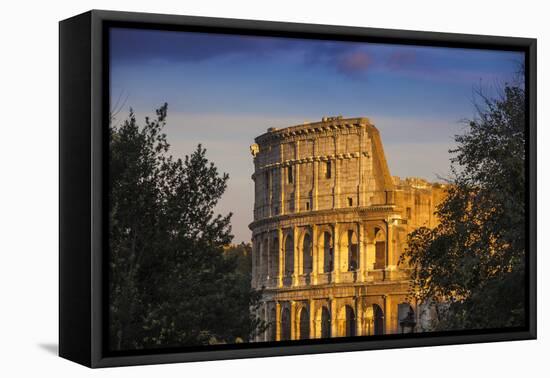 Italy, Lazio, Rome, the Colosseum-Jane Sweeney-Framed Premier Image Canvas