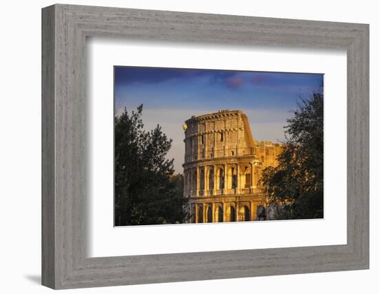 Italy, Lazio, Rome, the Colosseum-Jane Sweeney-Framed Photographic Print