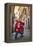 Italy, Lazio, Rome, Trastevere, Red Vespa-Jane Sweeney-Framed Premier Image Canvas