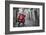 Italy, Lazio, Rome, Trastevere, Red Vespa-Jane Sweeney-Framed Photographic Print