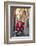 Italy, Lazio, Rome, Trastevere, Red Vespa-Jane Sweeney-Framed Photographic Print