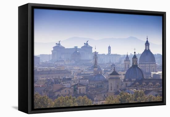 Italy, Lazio, Rome, View Looking Towards Vittorio Emanuele Ii Monument-Jane Sweeney-Framed Premier Image Canvas