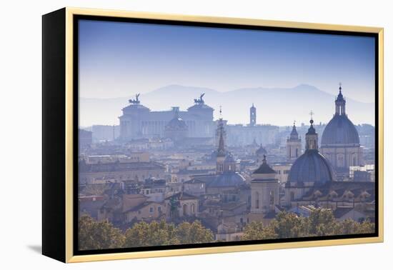 Italy, Lazio, Rome, View Looking Towards Vittorio Emanuele Ii Monument-Jane Sweeney-Framed Premier Image Canvas