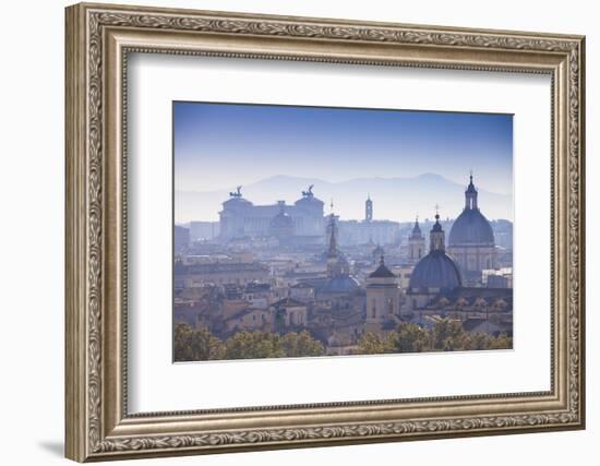 Italy, Lazio, Rome, View Looking Towards Vittorio Emanuele Ii Monument-Jane Sweeney-Framed Photographic Print