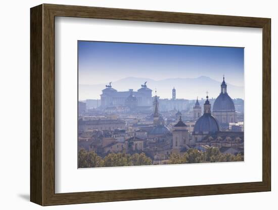 Italy, Lazio, Rome, View Looking Towards Vittorio Emanuele Ii Monument-Jane Sweeney-Framed Photographic Print