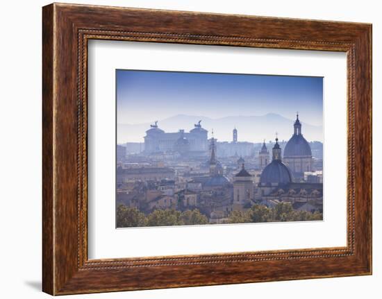 Italy, Lazio, Rome, View Looking Towards Vittorio Emanuele Ii Monument-Jane Sweeney-Framed Photographic Print