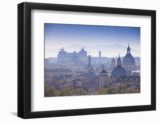 Italy, Lazio, Rome, View Looking Towards Vittorio Emanuele Ii Monument-Jane Sweeney-Framed Photographic Print