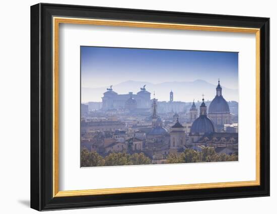 Italy, Lazio, Rome, View Looking Towards Vittorio Emanuele Ii Monument-Jane Sweeney-Framed Photographic Print