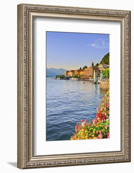 Italy, Lombardy, Como District. Como Lake, Bellagio.-Francesco Iacobelli-Framed Photographic Print