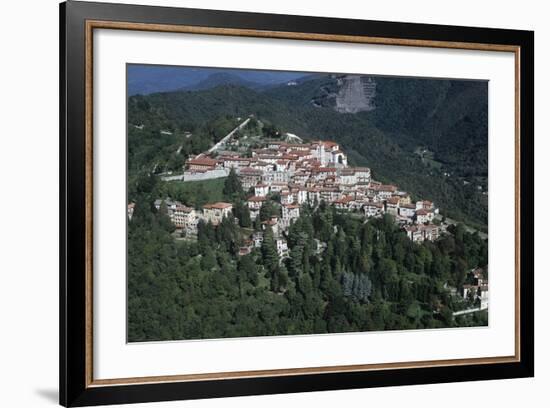 Italy, Lombardy, Varese, Sacro Monte, Aerial View-null-Framed Giclee Print