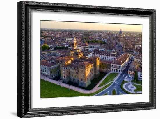 Italy, Mantua, St. George Castle and Palazzo Ducale-Michele Molinari-Framed Photographic Print