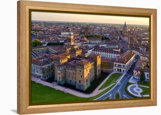 Italy, Mantua, St. George Castle and Palazzo Ducale-Michele Molinari-Framed Premier Image Canvas