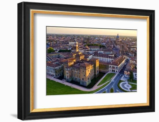 Italy, Mantua, St. George Castle and Palazzo Ducale-Michele Molinari-Framed Photographic Print