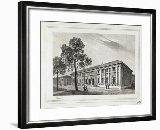 Italy, Mantua, Te Palace by Giuseppe Elena from Picturesque Lombardy Collection, 1836-null-Framed Giclee Print