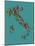 Italy Map 2-Mark Ashkenazi-Mounted Giclee Print