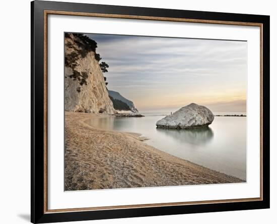 Italy, Marche, Ancona District, Parco Del Conero, Numana, the Beach-Francesco Iacobelli-Framed Photographic Print