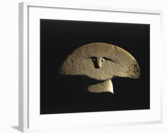 Italy, Massa Carrara, Verrucola Di Fivizzano, Stele-Statue of Lunigiana-null-Framed Giclee Print