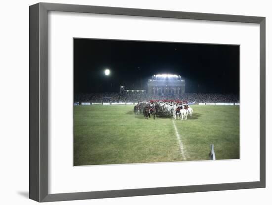 Italy, Milan, Arena Civica, Carousel of Military Police-null-Framed Giclee Print