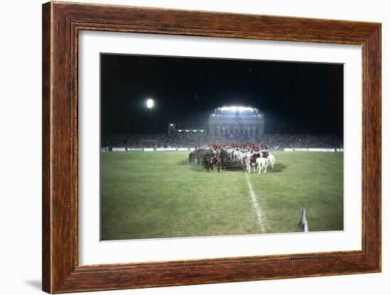 Italy, Milan, Arena Civica, Carousel of Military Police-null-Framed Giclee Print