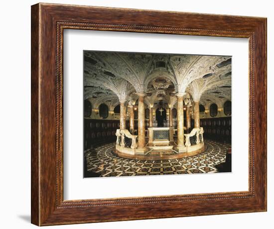 Italy, Milan Cathedral, Circular Crypt-null-Framed Giclee Print