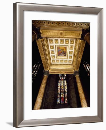 Italy, Milan Cathedral, Detail of Baptistery-Per Nilsson-Framed Giclee Print