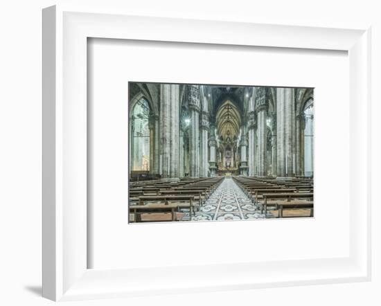 Italy, Milan, Cathedral Duomo di Milano Interior-Rob Tilley-Framed Photographic Print