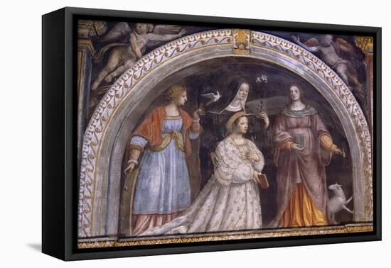 Italy, Milan, Church of Saint Maurice Al Monastero Maggiore-Bernardino Luini-Framed Premier Image Canvas