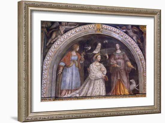 Italy, Milan, Church of Saint Maurice Al Monastero Maggiore-Bernardino Luini-Framed Giclee Print