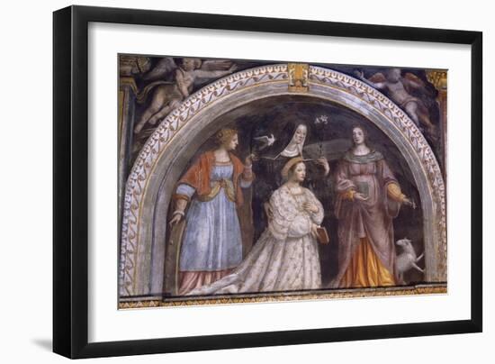 Italy, Milan, Church of Saint Maurice Al Monastero Maggiore-Bernardino Luini-Framed Giclee Print