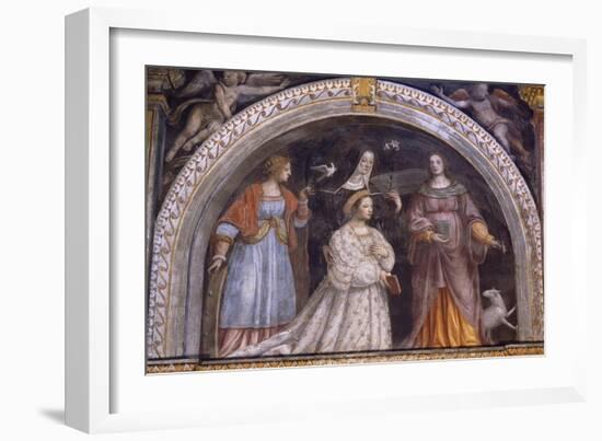 Italy, Milan, Church of Saint Maurice Al Monastero Maggiore-Bernardino Luini-Framed Giclee Print