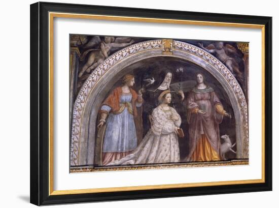 Italy, Milan, Church of Saint Maurice Al Monastero Maggiore-Bernardino Luini-Framed Giclee Print