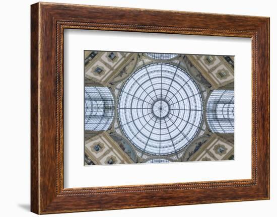 Italy, Milan, Galleria Vittorio Emanuele II Ceiling-Rob Tilley-Framed Photographic Print