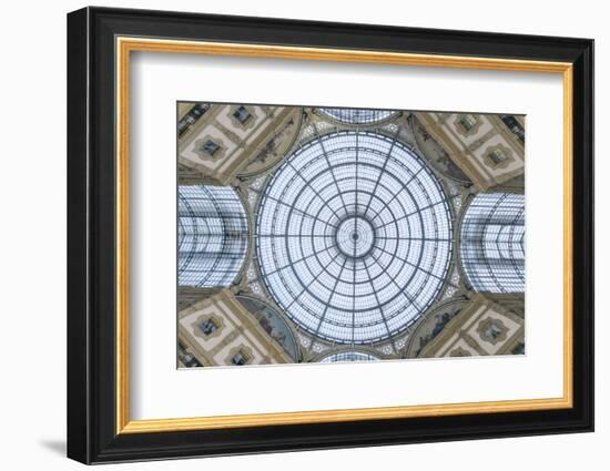 Italy, Milan, Galleria Vittorio Emanuele II Ceiling-Rob Tilley-Framed Photographic Print