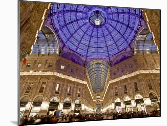 Italy, Milan, Galleria Vittorio Emanuele Ii-Michele Falzone-Mounted Photographic Print