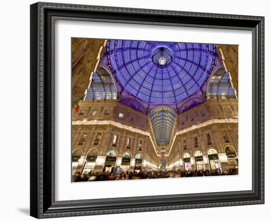 Italy, Milan, Galleria Vittorio Emanuele Ii-Michele Falzone-Framed Photographic Print