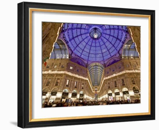 Italy, Milan, Galleria Vittorio Emanuele Ii-Michele Falzone-Framed Photographic Print